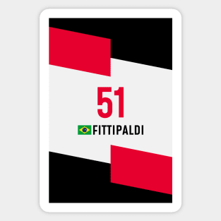 F1 2020 - #51 Fittipaldi Sticker